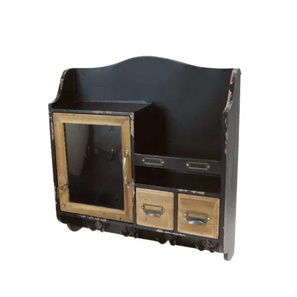 キュリオジテウォールシェルフドロワー＆キーハンガー